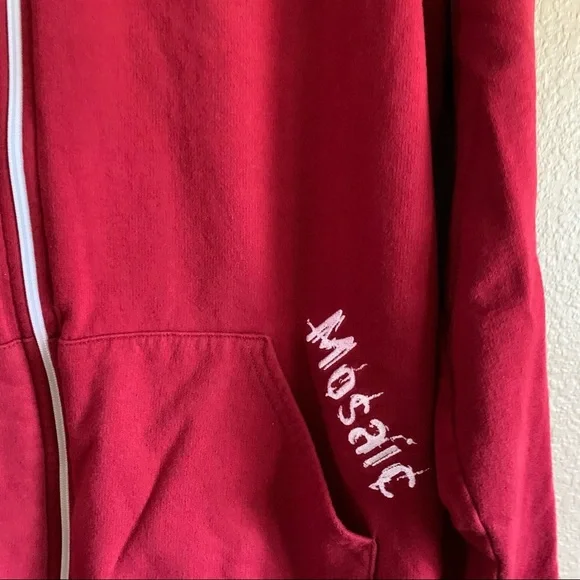 American Apparel Fleece Zipper Jacket Size Large - Picture 3 of 8